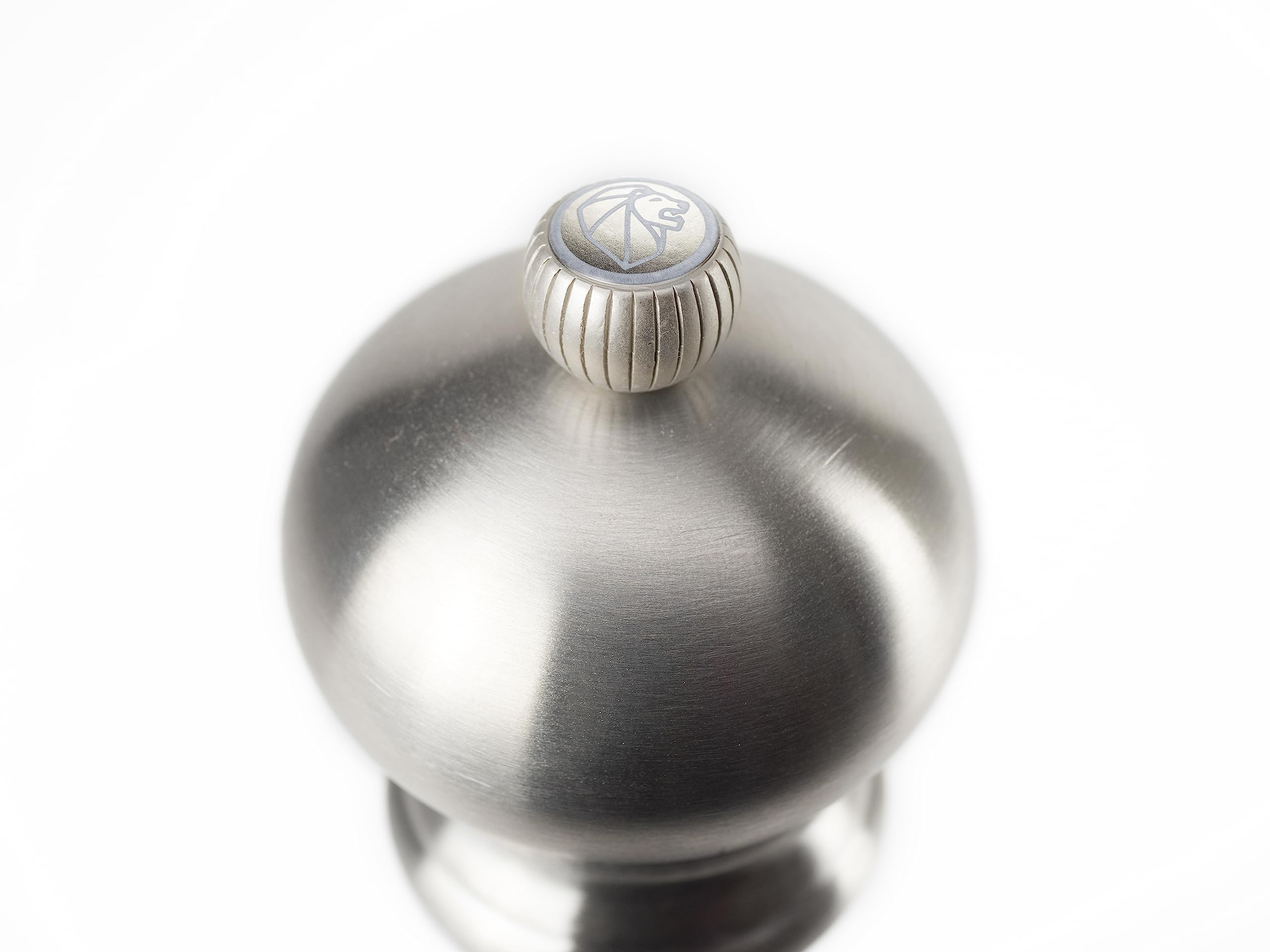 プジョー Peugeot ステンレススチール ソルトミル 約18cm フランス製 pu0058d.jpg